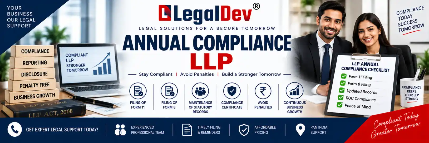 LLP Annual Compliance Filing Process in India