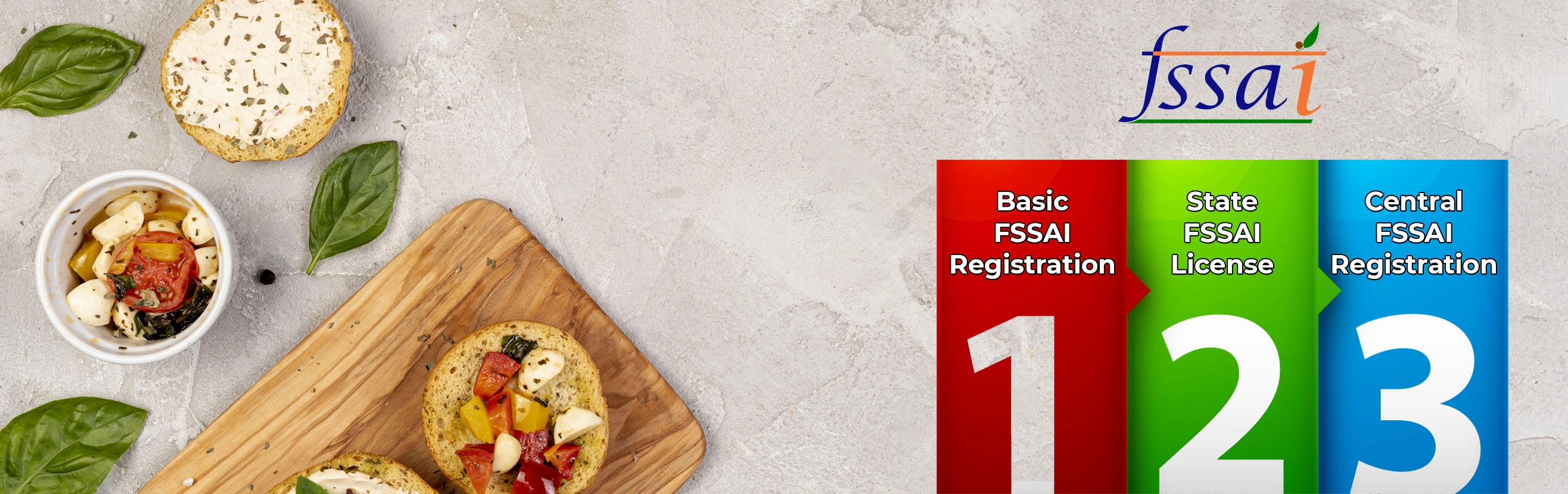 Types of FSSAI Registration and Food License in India