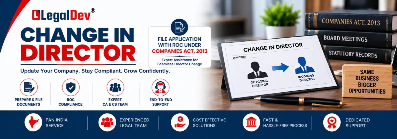 Change in Director — Form DIR-12 Process