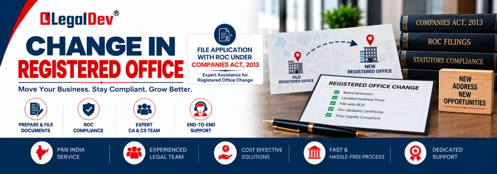 Change of Registered Office of a Company