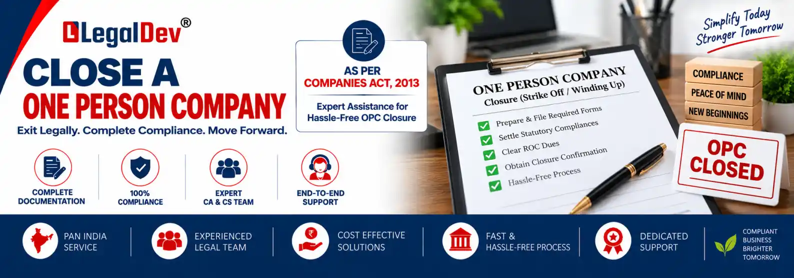 Close a One Person Company
