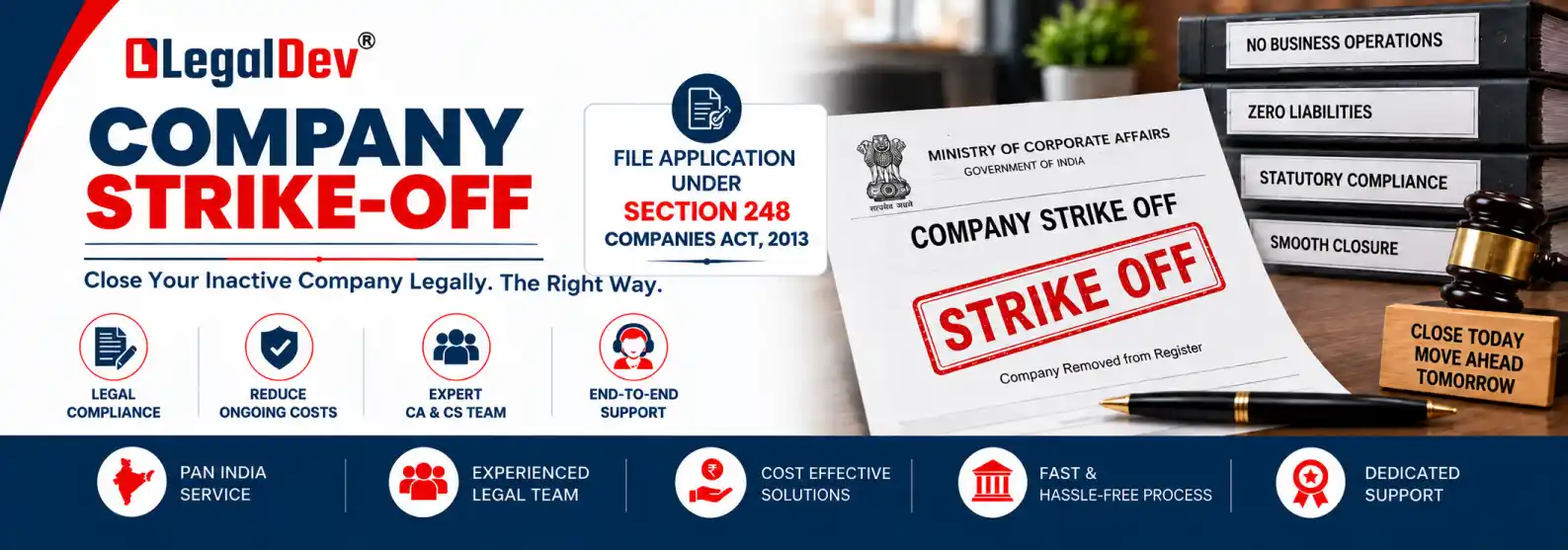 Company Strike Off in India — STK-2 Process