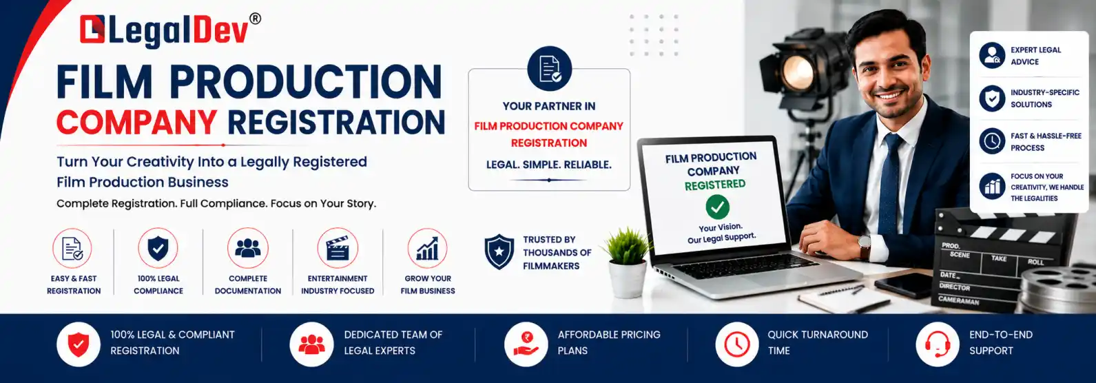 Film Production Company Registration Process in India