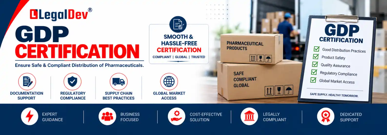 GDP Certification for Pharma Distribution in India