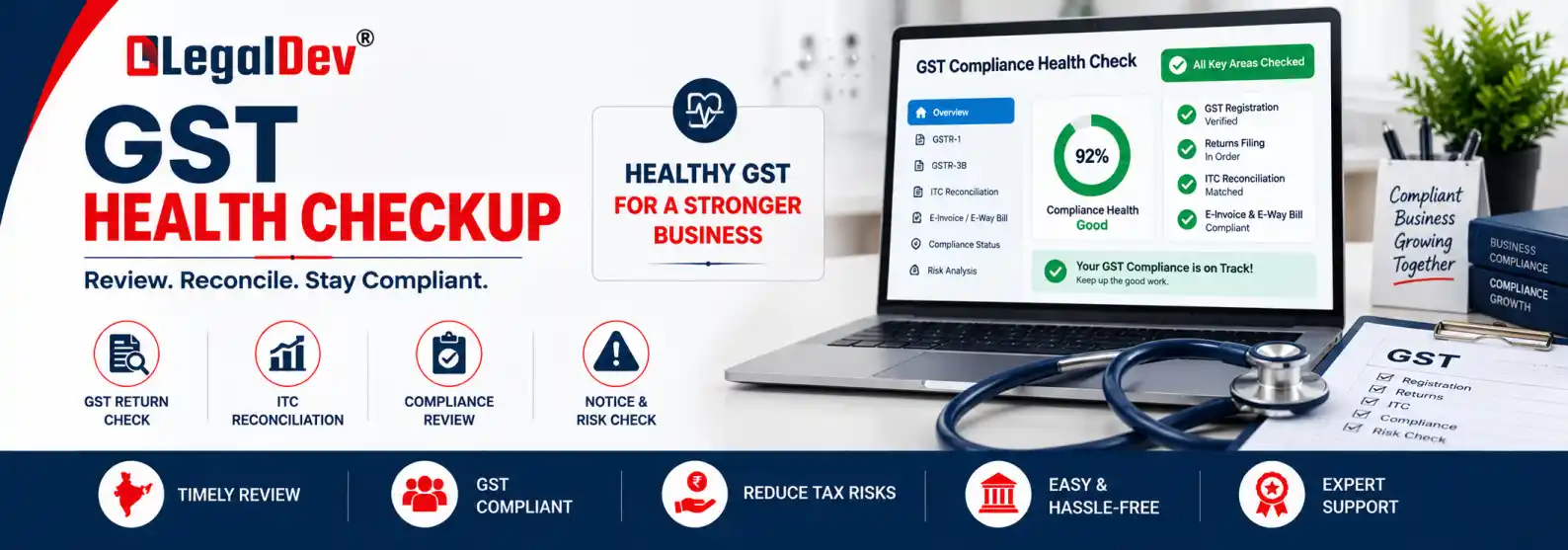GST Health Checkup Free Compliance Score Report Tool