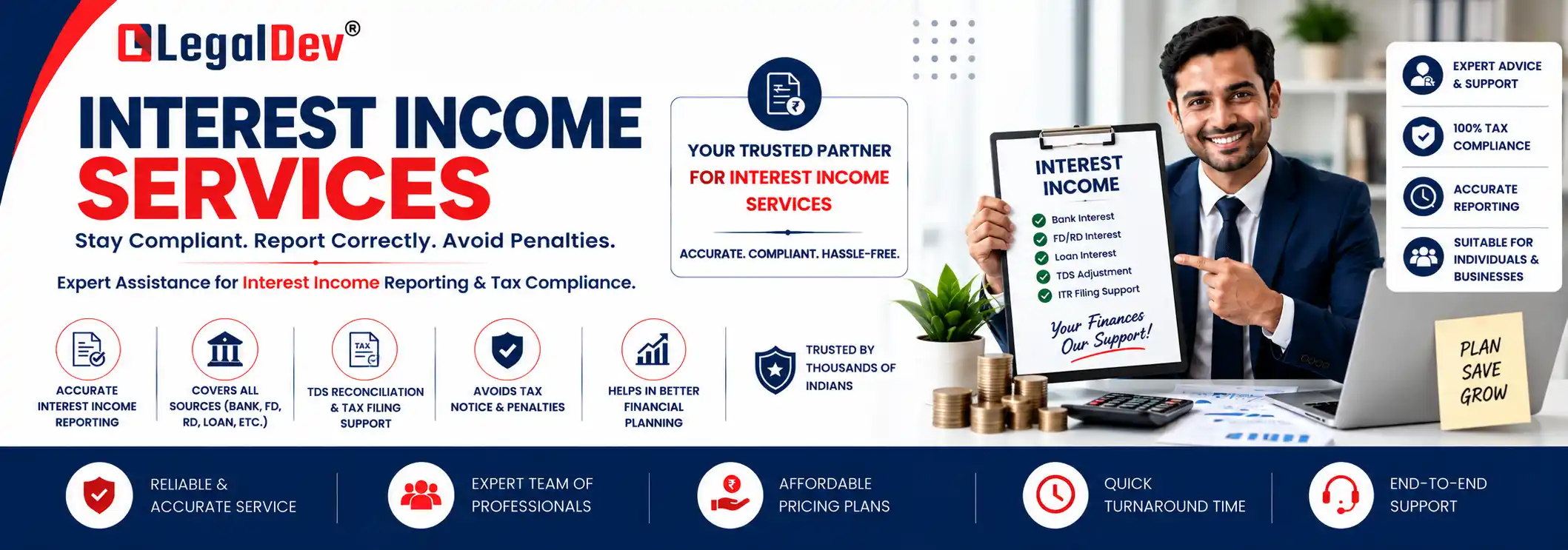 Interest Income Tax in India