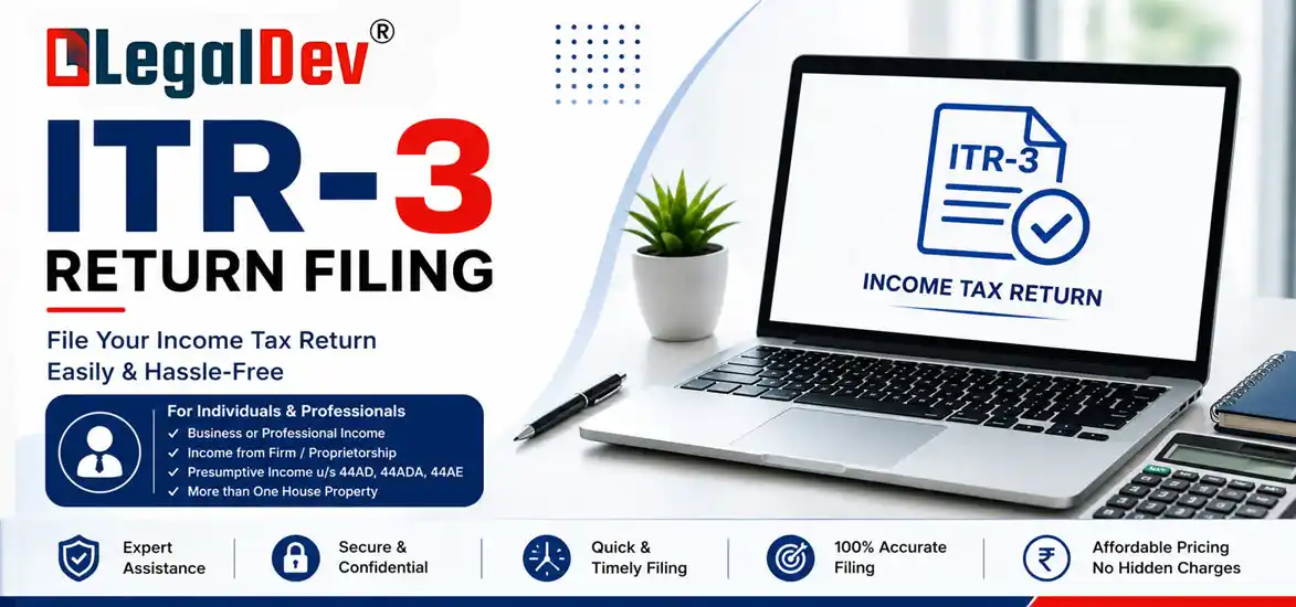 ITR-3 Return Filing for Business Owners and Professionals