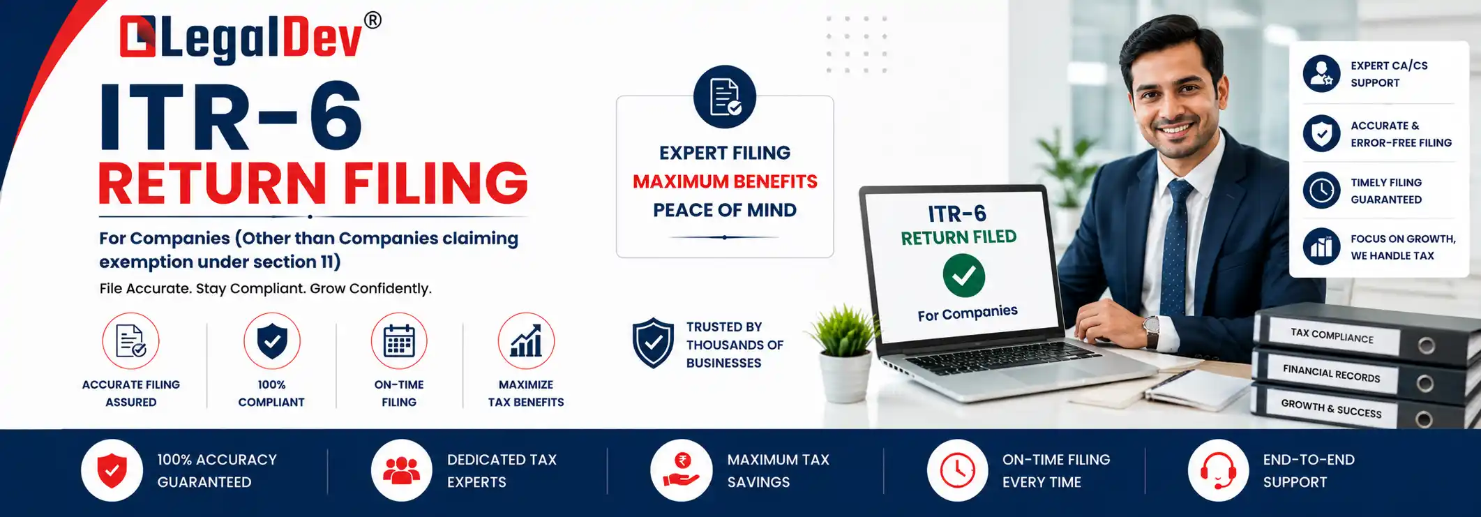ITR-6 Return Filing Process for Companies AY 2026-27
