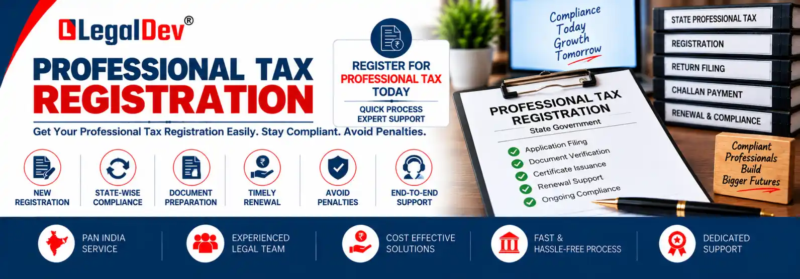 Professional Tax Registration and Filing