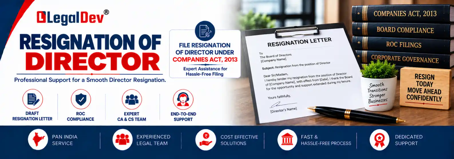 Resignation of Director in India